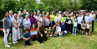 drei Generationen 40 Jahre Kreislehrgarten