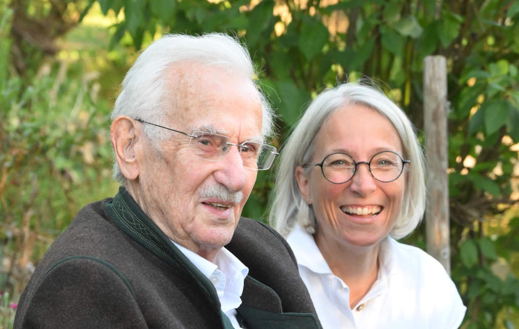 Karl Pröpstl mit Stephanie Fleiner, Foto H.C. Wagner