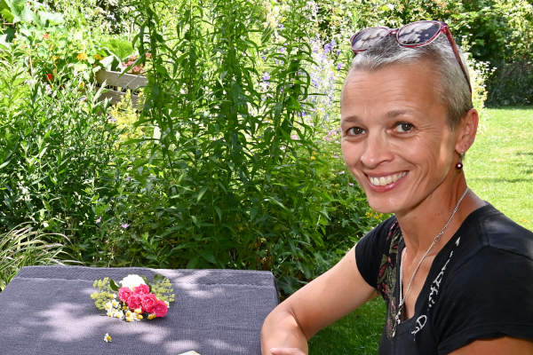 Stefanie Grünauer, Fachberaterin für Gartenkultur, zuständig für den Albert-Plagemann-Kreislehrgarten in Regenstauf